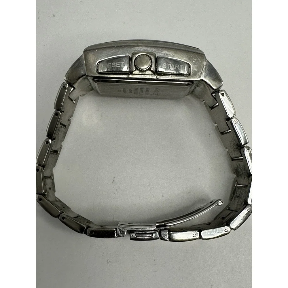 George‎ GEO22940W Mens Tank Watch New Battery 34MM 8